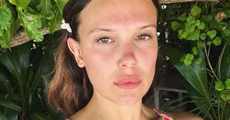 millie bobby brown thong|Millie Bobby Brown Wore A String Bikini & Belly Chain For.